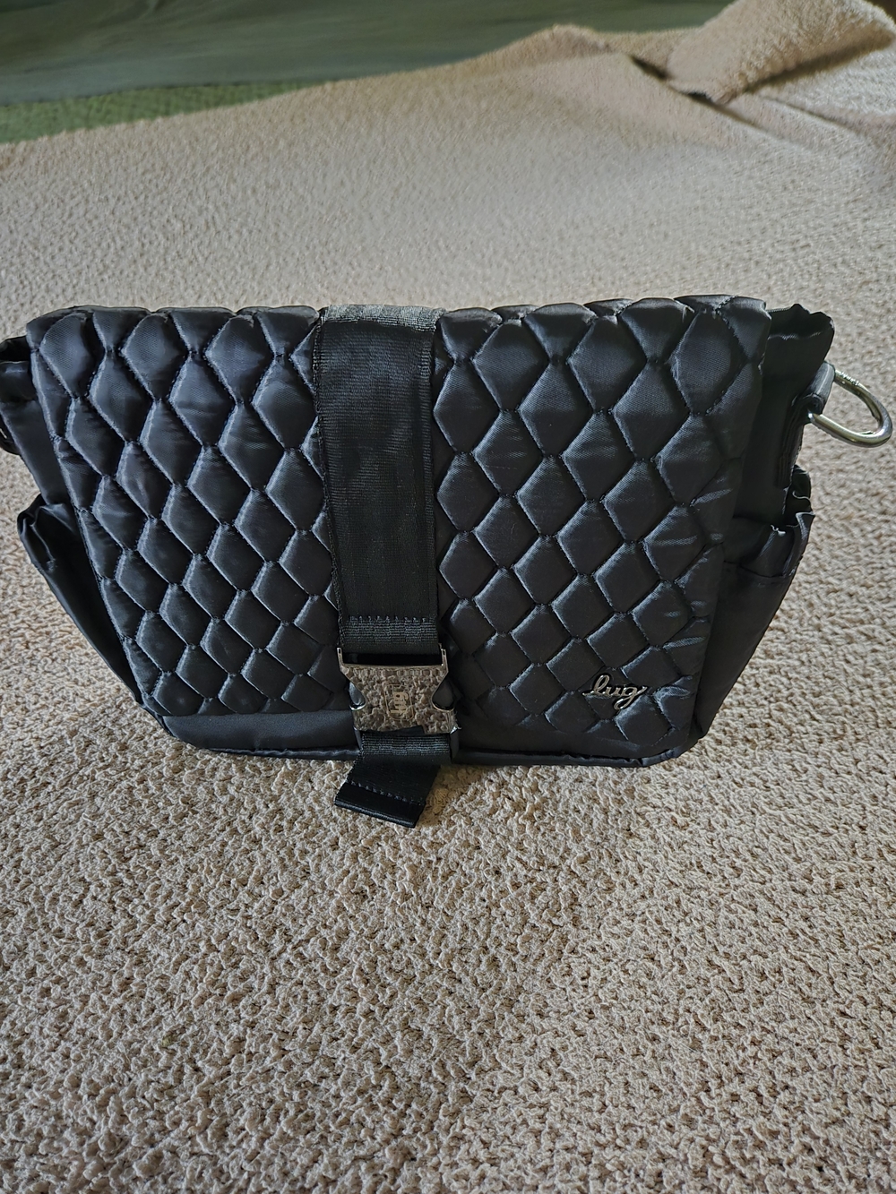 Lug Harness Crossbody in Black